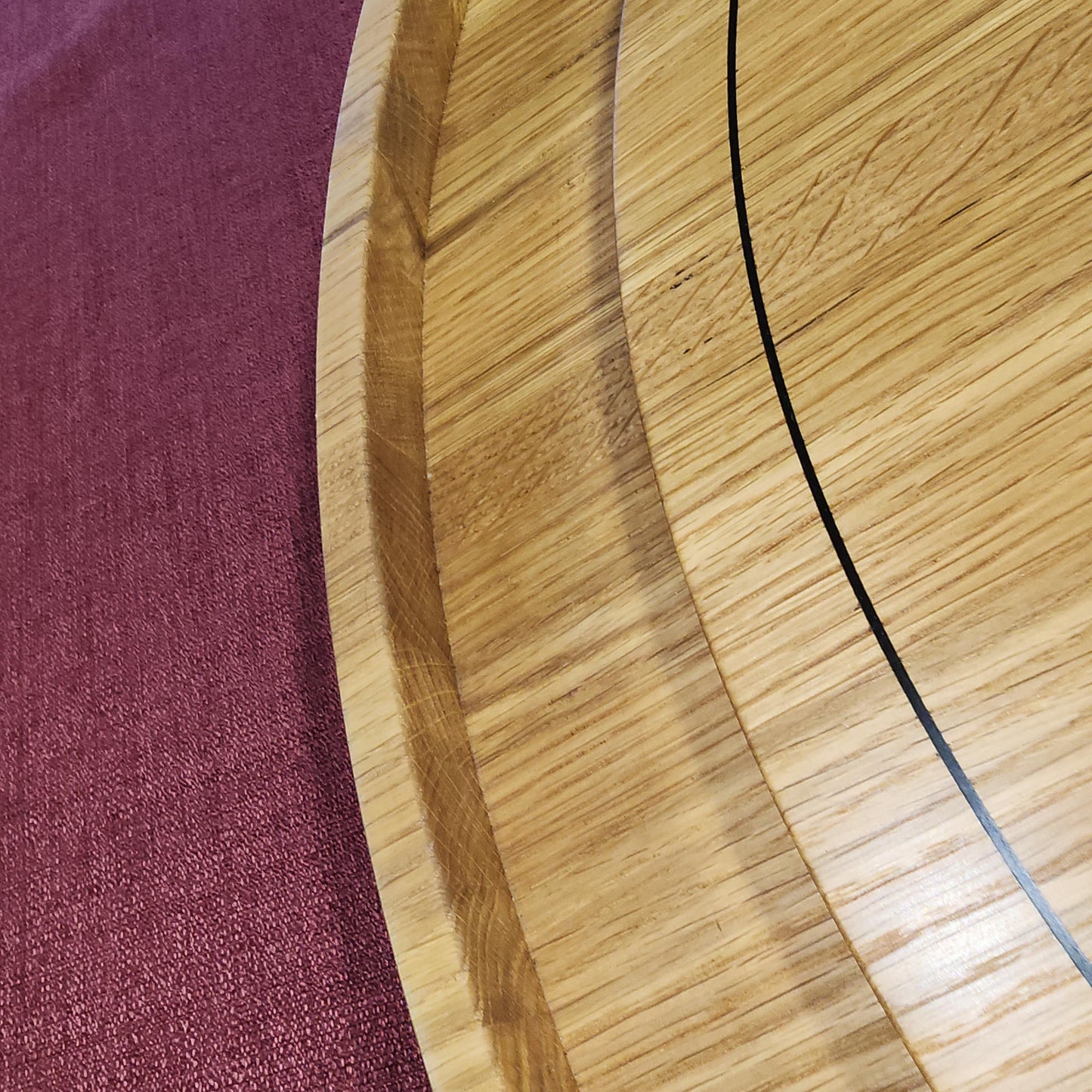 Solid Wood Crokinole Board Game
