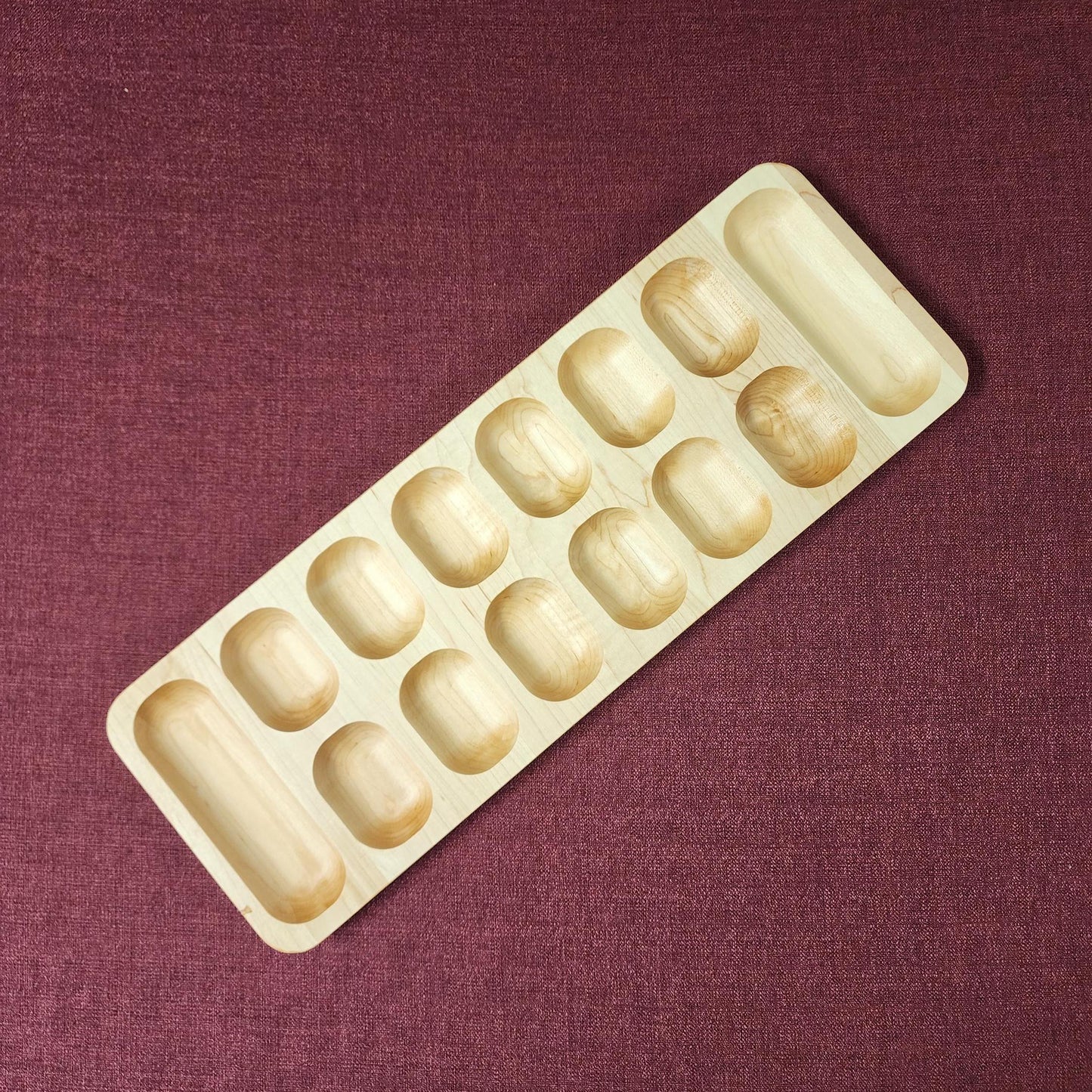 Wooden Mancala Board Game