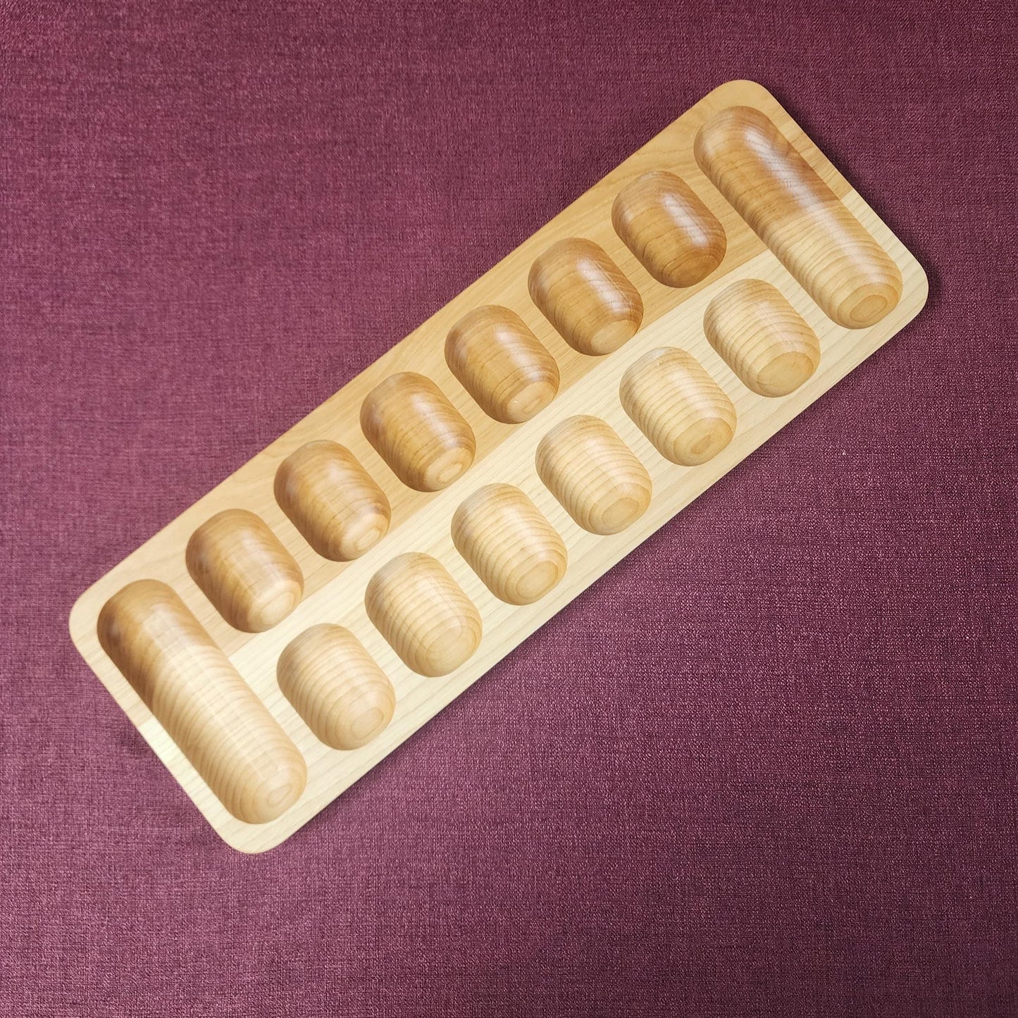 Wooden Mancala Board Game