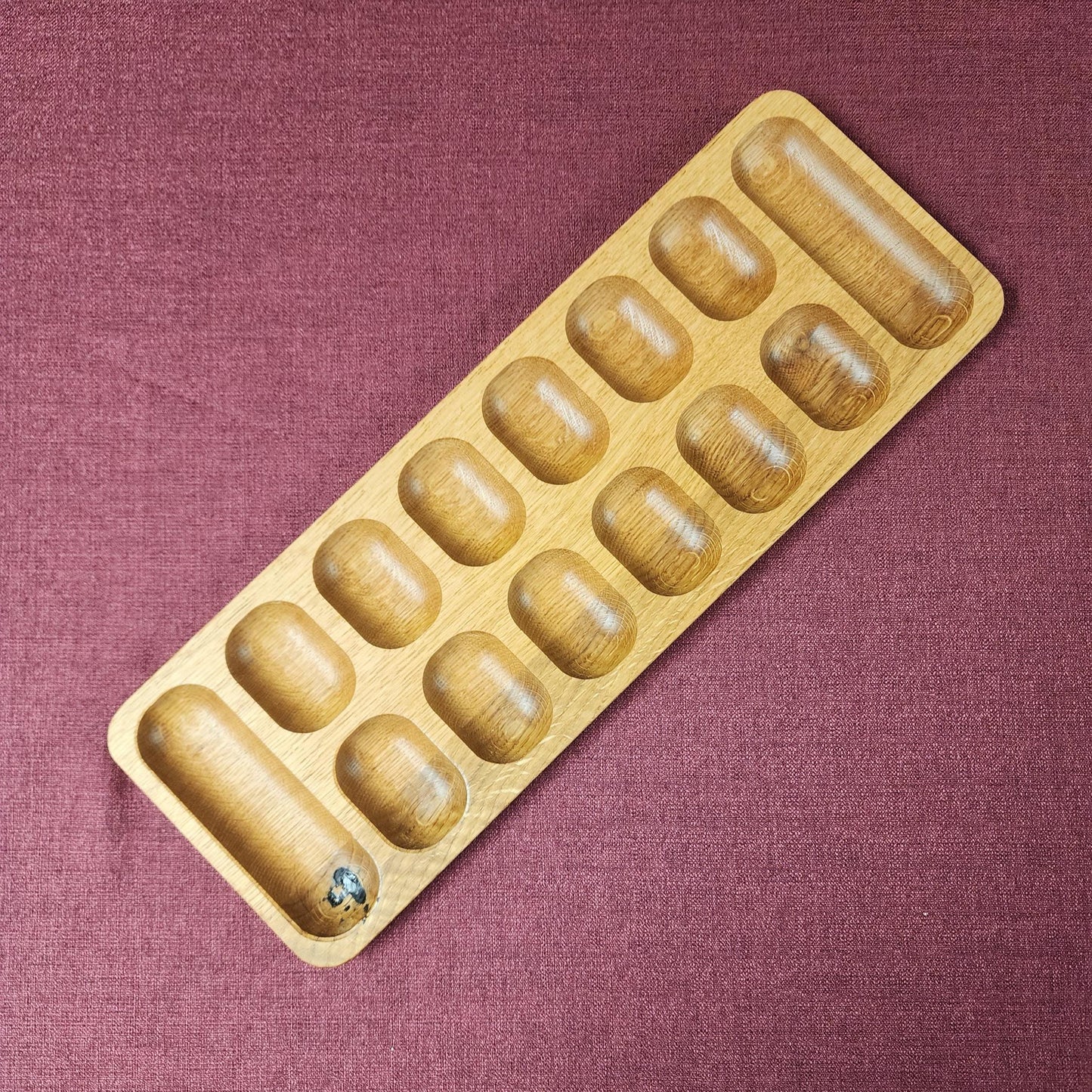 Wooden Mancala Board Game