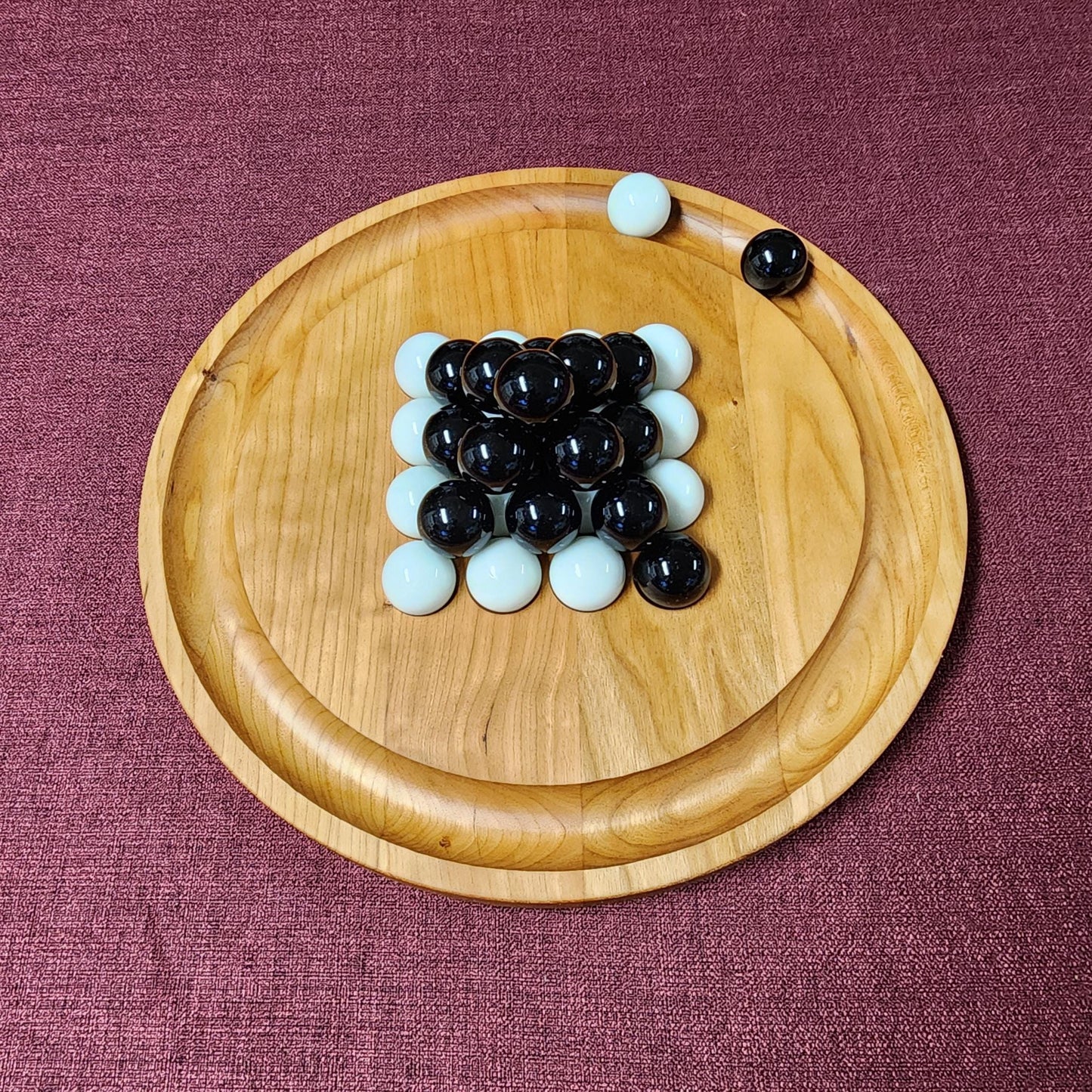 Wooden Pyramid Board Game
