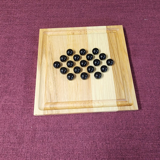 Bullseye 2 Puzzler Wooden Solitaire Board Game