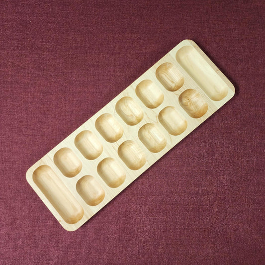 Wooden Mancala Board Game