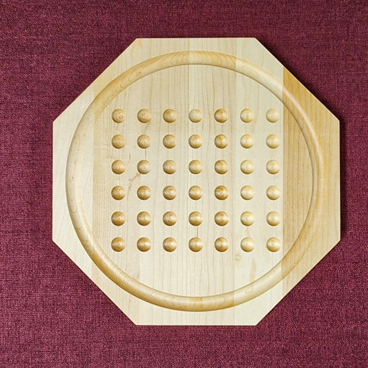 Wooden Four in a Row Board Game