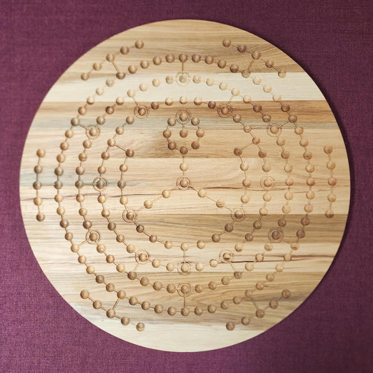 Wooden 6 Player Barricade Board Game