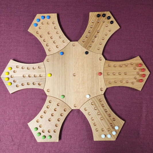 Wooden Irk 4, 6, or 8 Player Board Game