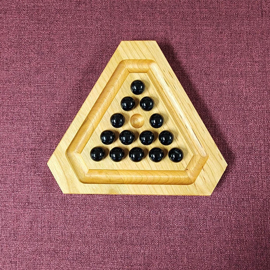 Small Triangle Solitaire Board Game